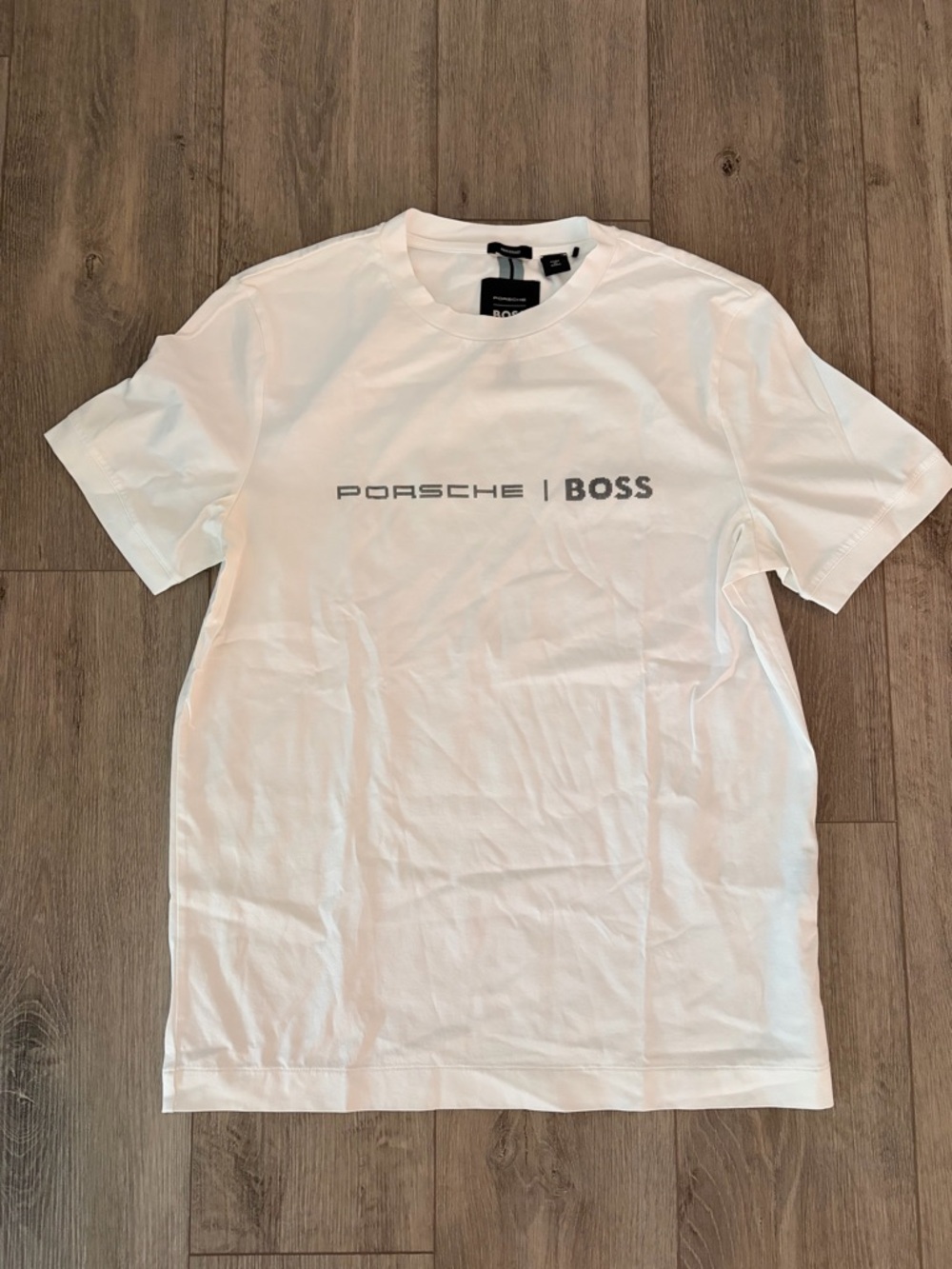 White BOSS Crew Neck T-Shirt